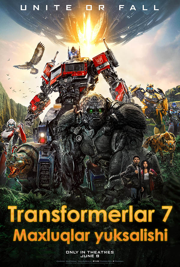 Transformers 7: Maxluqlar yuksalishi (Treyler) O'zbek tilida 2023